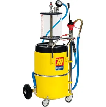 Pneumatická podtlaková odsávačka s nádobou 65 litrů - 1434 (sběrná nádoba 65 litrů, kontrolní válec 10 litrů, 6 sond pro podtlakové odsávání, stavoznak, pneumatické vyprazdňování... )