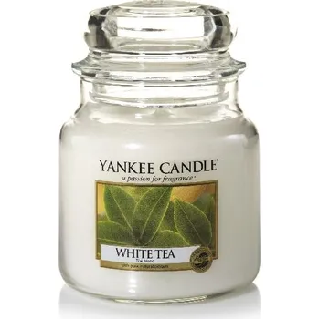 Svíčka Yankee Candle White Tea