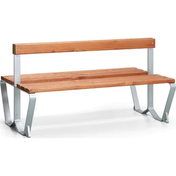 Zahradní lavice Lavička s opěradlem oboustranná 1,5 metru