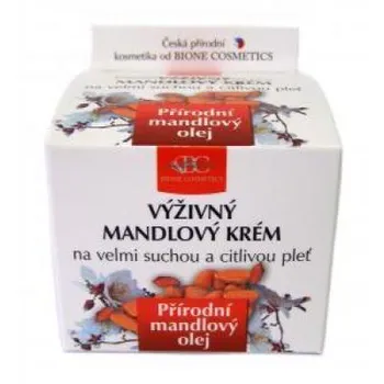 Pleťový krém Bione výživný mandlový krém na velmi citlivou pleť 51 ml