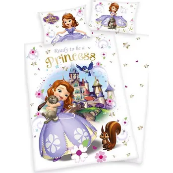 Povlečení Herding Princezna Sofie první zámek 100/135, 60/40 cm