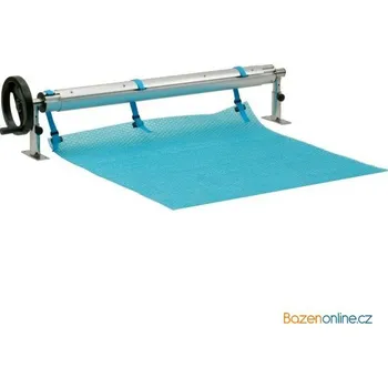 Výškově nastavitelný bazénový naviják s kolem šířka 5,4 – 7,1 m