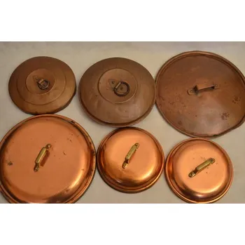 Poklice Měděná dekorační poklička poklice na hrnec - Poklička č.1