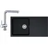 Tectonitový dřez Franke T39 kuchyňský set, vulcan