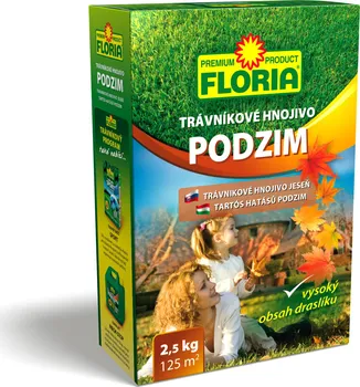 Hnojivo Floria podzimní trávníkové hnojivo 2,5 kg