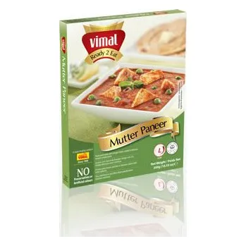 Zelený hrášek a čerstvý cottage sýr v tomatovém krému (Mutter Paneer) 300g