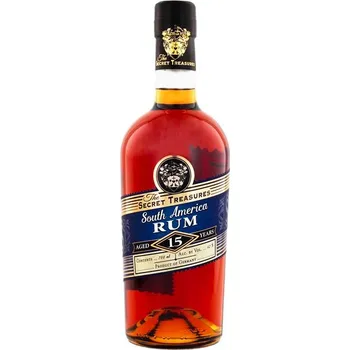 Rum The Secret Treasures South America Rum 15 YO 42% 0,7l (holá láhev)