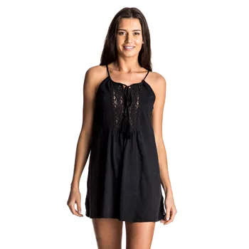 Roxy Black Water Anthracite Dámské šaty Roxy Black Water Anthracite