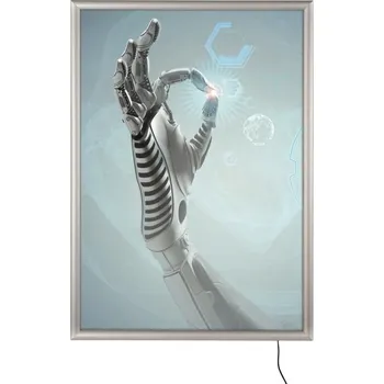 Kancelářský nábytek Tenký světelný Clip rám Best Buy Ledbox A4