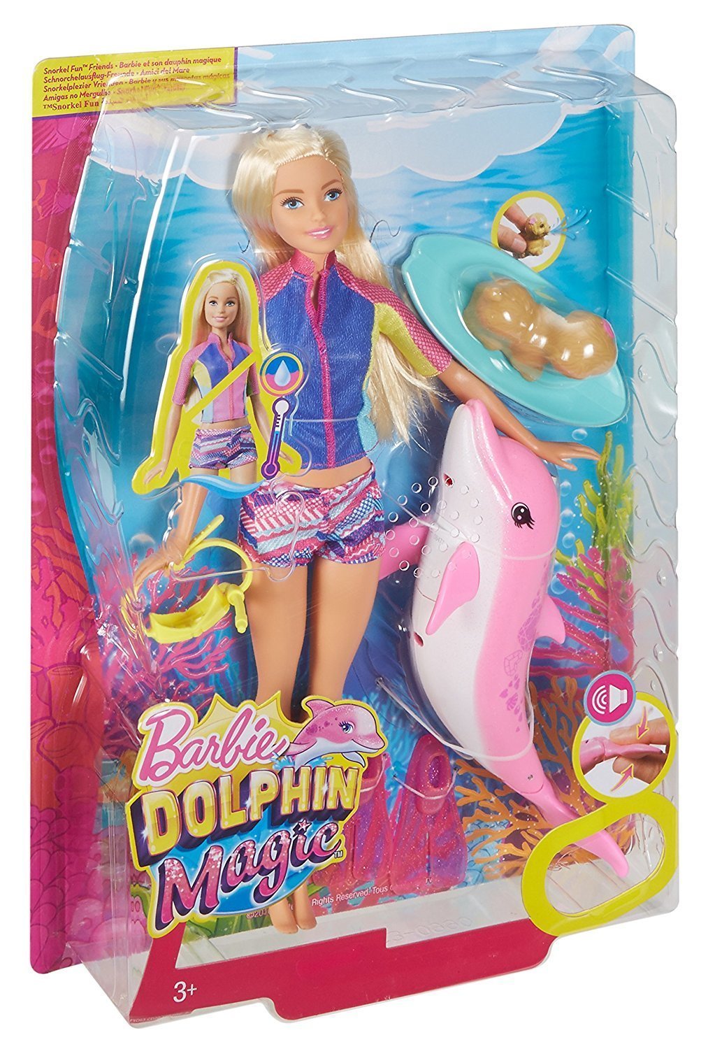 Støv operatør Modtager maskine Mattel Barbie panenka Magický delfín - Zbozi.cz