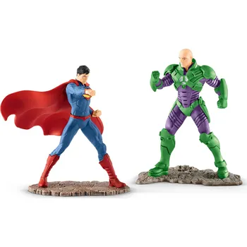 Figurka Schleich Superman a Lex Luthor