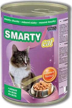 Krmivo pro kočku SMARTY Pets Cat Chunks králík 410 g