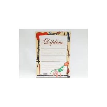 Diplom dětský A4 Hudební