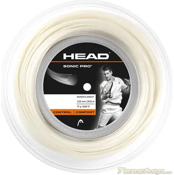 Struna na výplet tenisové rakety Tenisový výplet Head Sonic Pro 200m, white - 1.25 mm HEAD - doprava zdarma