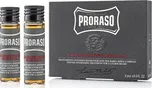 Proraso Hot olej na vousy 4 x 17 ml