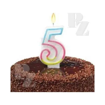 Svíčka Svíčka 5, Herlitz