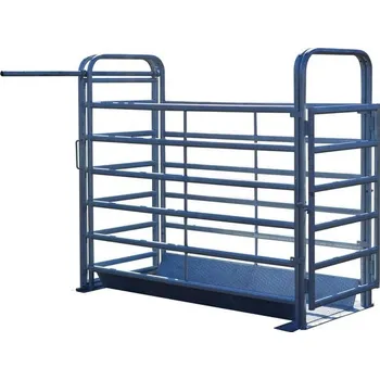 Chov hospodářského zvířete Vážící klec pro skot