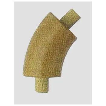 Nerezové zábradlí- Koleno Dub 45°/42mm, nelak.