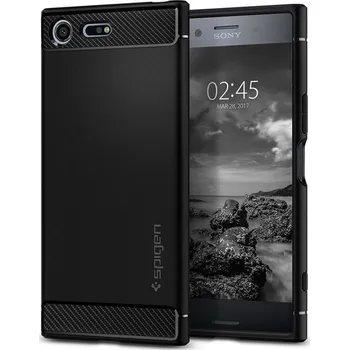 Spigen Rugged Armor zadní kryt pro Sony Xperia XZ Premium černý Pouzdro na mobilní telefon Spigen Rugged Armor zadní kryt pro Sony Xperia XZ Premium černý