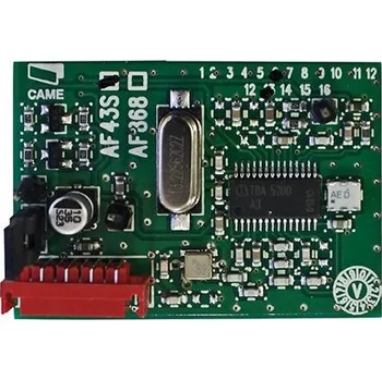 Pohon brány Pohon CAME- rádiová karta 433,9 MHz