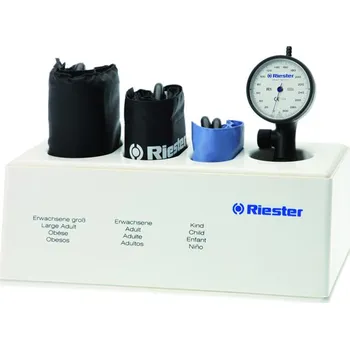 Měřič tělesných funkcí Rudolf Riester GmbH Tonometr R1 shock-proof varianta: R1 shock-prof set bílý ciferník