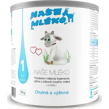 Kojenecká výživa Goldim Naše mléko 1 - 750 g