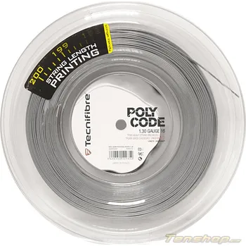 Struna na výplet tenisové rakety Tenisový výplet Tecnifibre Polycode 200m - 1.30 mm TECNIFIBRE