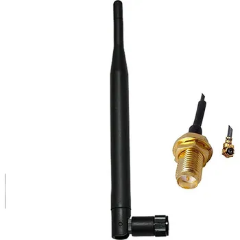 Vývojová deska Anténa 868 MHz 5dBi + propojovací kabel k anténě RP-SMA samice - IPX 1.13