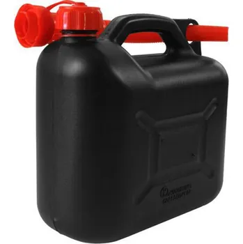Kanystr Plastový kanystr na benzín 10 l černý