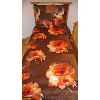 Povlečení SDS Royal orange 140/200, 70/90 cm