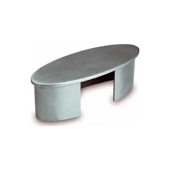 Nerezové zábradlí - držák skla - záslepka 80x33