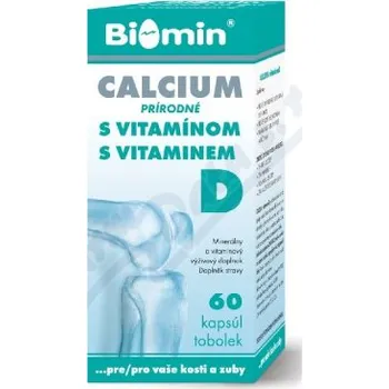 Biomin Calcium s Vit. D 60 cps.