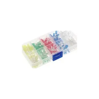 Vývojová deska Set LED diod - 300 kusů, 3 mm a 5 mm