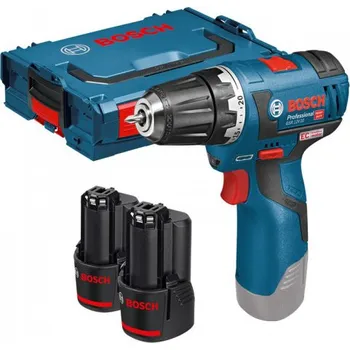 Bosch GSR 12V-20 Professional 2 x 3,0 Ah + L-BOXX