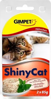 Krmivo pro kočku Gimpet ShinyCat konzerva kuře 2 x 70 g