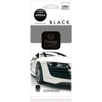 Vůně do auta Compass Aroma Car City Card Black T92664