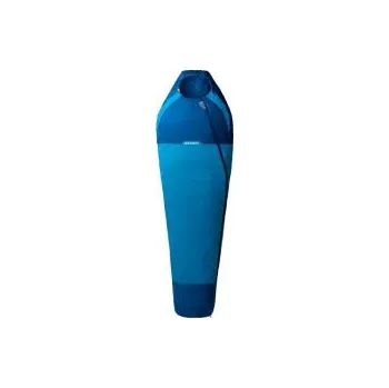Spacák Mammut Kompakt MTI Summer 180 dark cyan-cobalt výška osoby do 180 cm - pravý zip; Modrá spacák + DÁREK DLE VÝBĚRU!