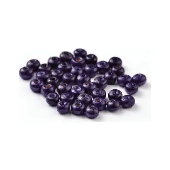 Dětské navlékací korálky Dřevěné korálky fialové 4mm 20g