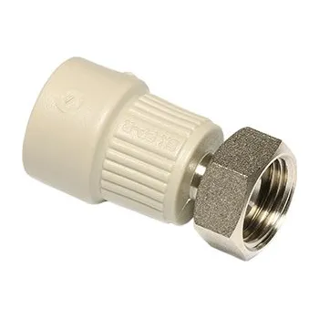 Vodovodní potrubí EkoPlastik PPR Přechodka kov s převlečnou maticí