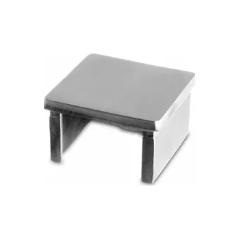 Zábradlí Nerezové zábradlí - Záslepka -držák skla 40x40 mm1