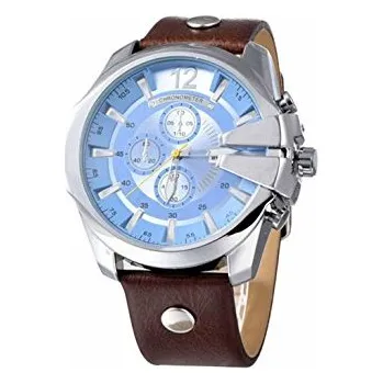 Hodinky HODINKY CURREN 8176 modrý ciferník (Luxusní velké pánské hodinky z kvalitní oceli a skla zn. Curren. Design je velmi propracovaný)