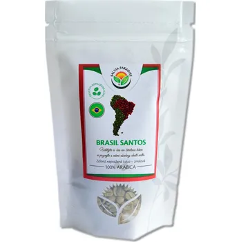 Káva Salvia Paradise Brasil Santos zelená nepražená zrnková