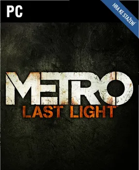 Počítačová hra Metro: Last Light PC