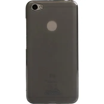 Pouzdro na mobilní telefon Kryt Xiaomi Redmi Note 5A silikon tmavý (obal neboli pouzdro na Xiaomi Redmi Note 5A)