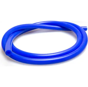 Palivový systém Podtlaková silikonová hadička s vnitřním průměrem 3mm, délka 1 metr modrá