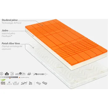 Matrace DOMESTAV s.r.o. Matrace Domino Air Rozměr matrace: 80×200