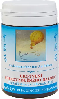 Přírodní produkt TCM Herbs Ukotvení horkovzdušného balónu 100 tbl.