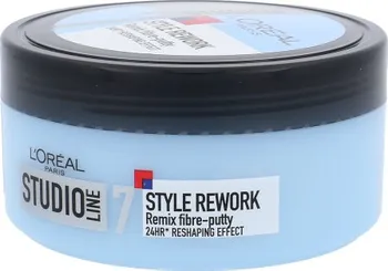 L'Oréal Studio Line Style Rework Remix Fibre Putty modelační krém na vlasy150 ml