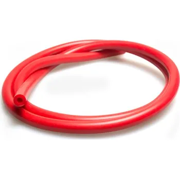Podtlaková silikonová hadička s vnitřním průměrem 3mm, délka 1 metr červená