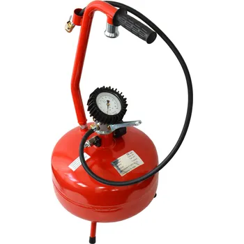 Kompresor Přenosný pneuhustič 1863T (Praktický přenosný pneuhustič s tlakovým zásobníkem 10 l.)